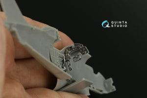 Quinta Studio QDS-48389 Macchi C.202 Folgore Early 3D-Printed &amp;amp; coloured Interior on decal paper (Hasegawa/Eduard) (Small version) 1/48 – imagen 3