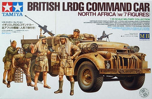 Tamiya 32407 British LRDG Command Car North Africa (w/7 Figures) 1/35