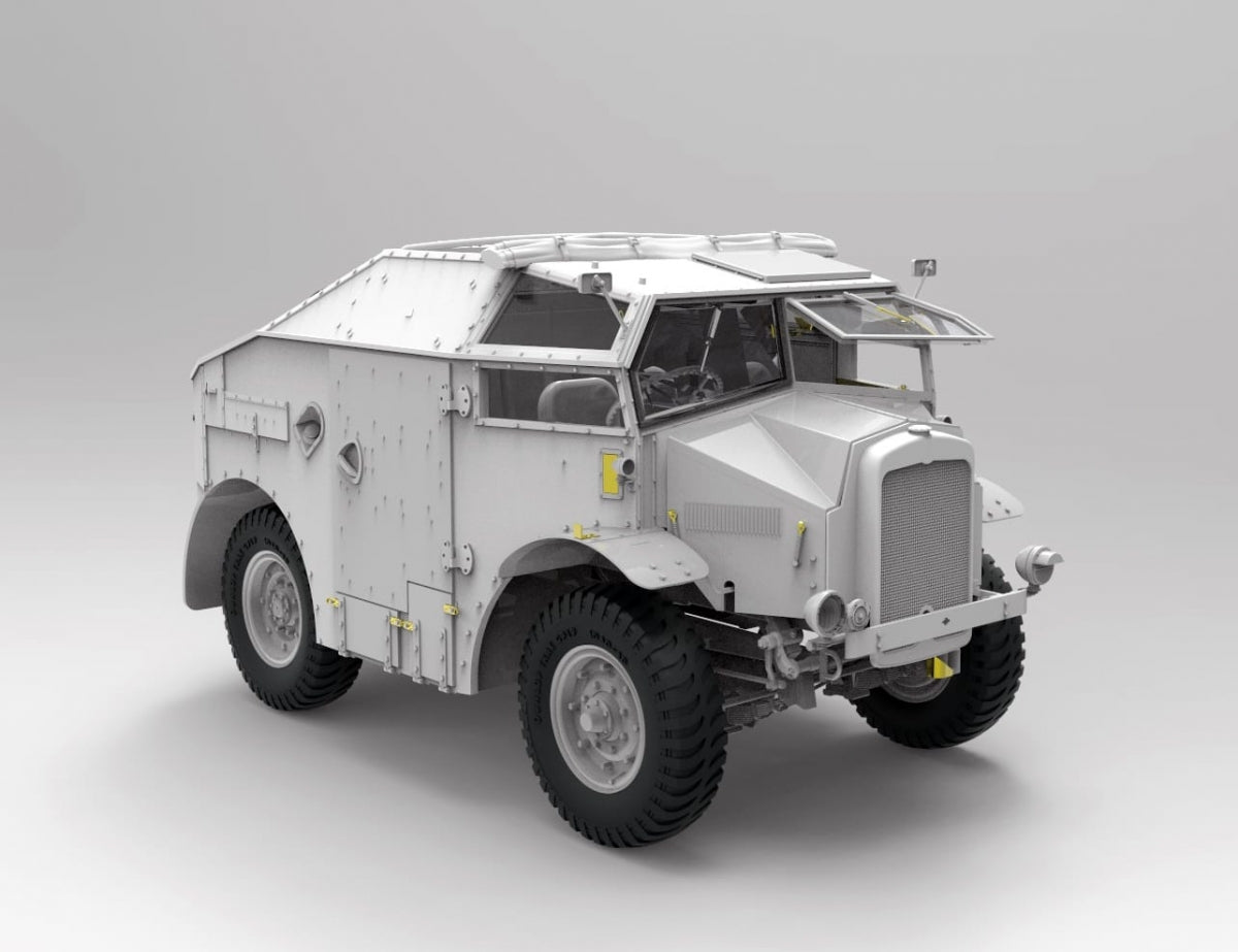 Maquette Gecko Models 35GM0066 Tracteur 4x4 d&amp;#39;artillerie de campagne britannique de la Seconde Guerre mondiale (C8 Mk.II Late) 1/35 – image 7