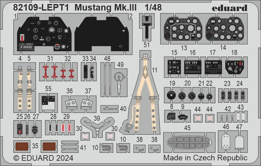 Eduard 82109 Mustang Mk.III - Édition ProfiPACK 1/48 – image 2