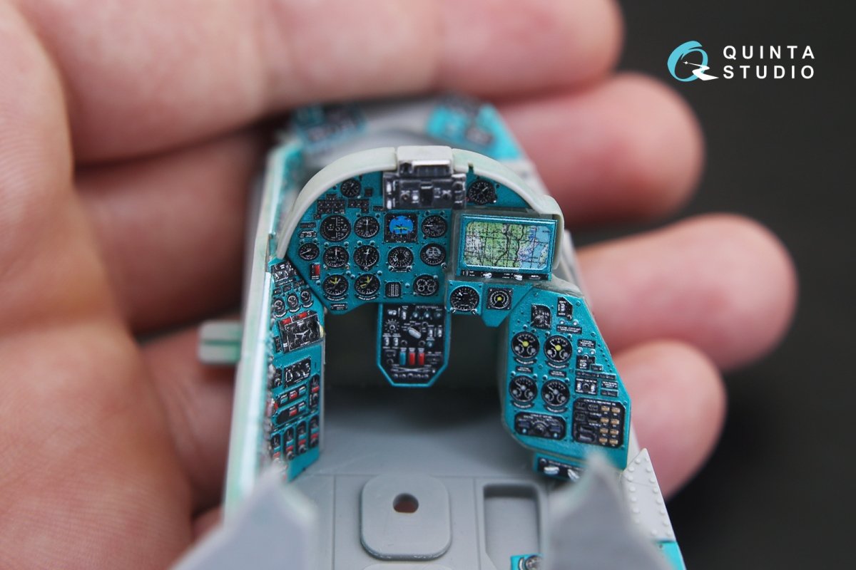 Quinta Studio QD35020 Mi-24V 3D-Printed &amp;amp; coloured Interior on decal paper (for Trumpeter kit) 1/35 – Bild 5