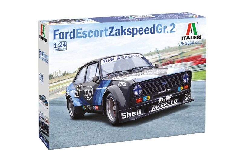 Italeri 3664 Ford Escort Zakspeed Gr.2 1/24 – immagine 2