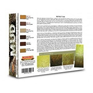 Lifecolor SPG05 Pigments and colours Mud 6x22ml – Bild 2
