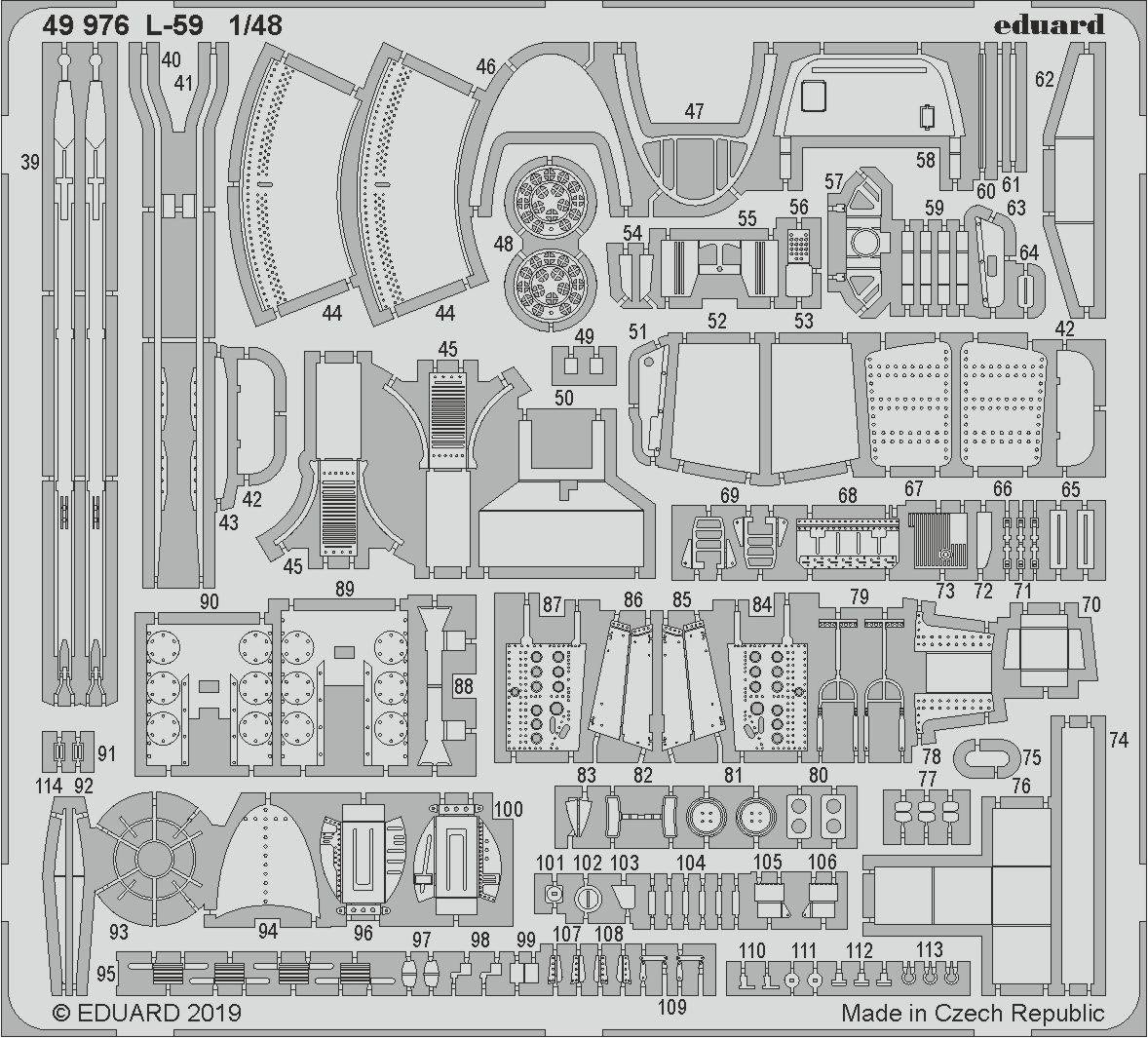 Eduard BIG49227 L-59 TRUMPETER 1/48 – Bild 4