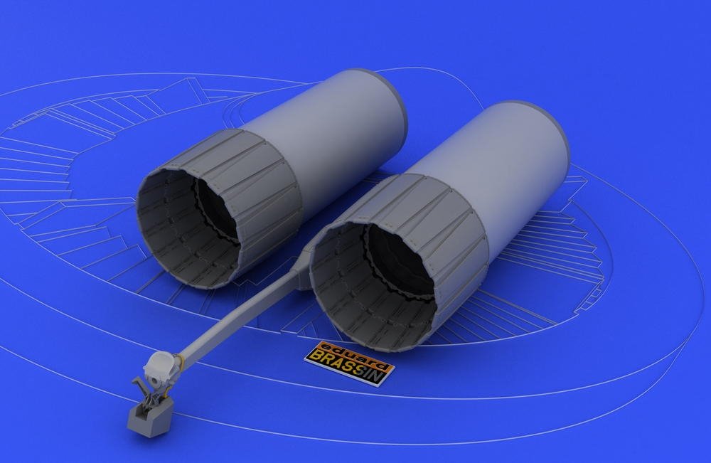 Eduard 648023 F-4 exhaust nozzles late 1/48 (Hasegawa) – Bild 4