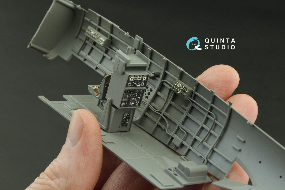 Quinta Studio QD35127 Nakajima B5N2 Kate 3D-Printed coloured Interior on decal paper (Border Model) 1/35 – Bild 9
