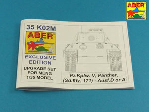 Aber K02M Pz.Kpfw. V Ausf.D/ A (Sd.Kfz.171) Panthère 1/35 – image 20