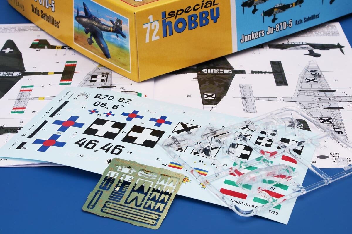 Maquette Special Hobby 72448 Junkers Ju-87D-5 « Satellites de l&amp;#39;Axe » au 1/72 – image 10