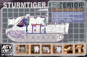 AFV Club 35S40 Sturmtiger Interior - Conversion Kit 1/35