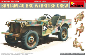 MiniArt 35324 BANTAM 40 BRC avec équipage britannique. Édition spéciale 1/35