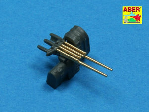 Aber 350L-37 Set of 8 pcs 127 mm barrels with recoil for Japan ships 1/350 – imagen 3