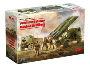 ICM DS3512 Artillerie de roquettes de l&amp;#39;Armée rouge de la Seconde Guerre mondiale, échelle 1/35 – image 2