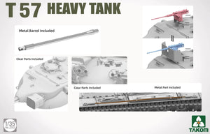 Takom 2203 T57 Heavy Tank 1/35 – Bild 3