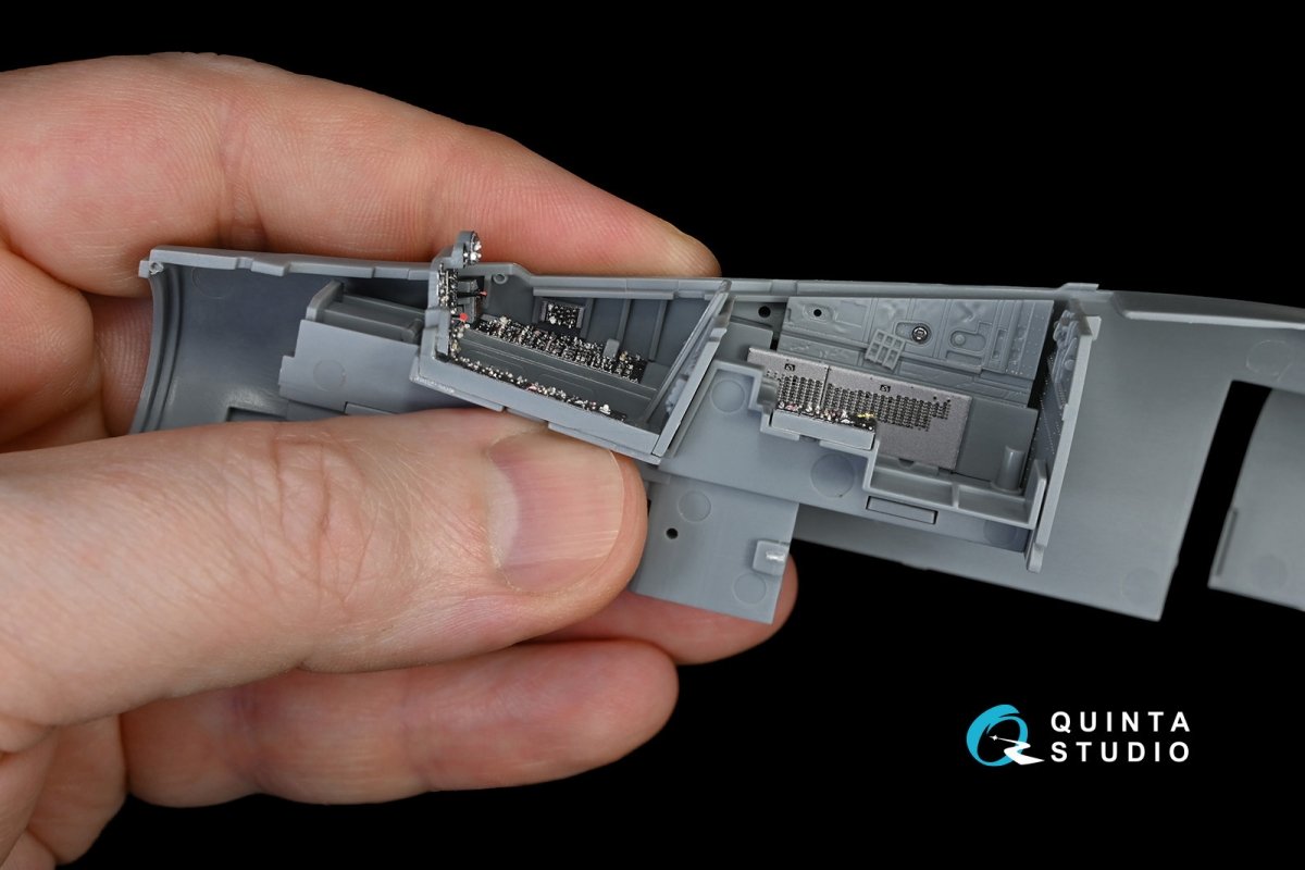 Quinta Studio QD48132 F-4S 3D-Printed &amp;amp; coloured Interior on decal paper (for ZM SWS kit) 1/48 – imagen 3