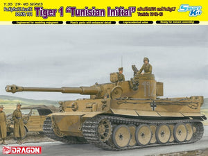 Dragon 6608 Tiger I Production initiale « Tigre tunisien initial » 1re compagnie s.Pz.Abt.501 DAK Tunisie 1942/43 – image 2