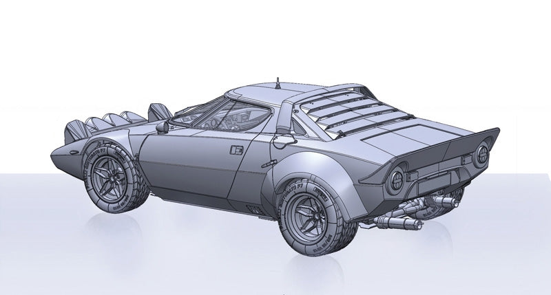 Italeri 4714 Lancia stratos HF Gr.4 Monte Carlo 1977 1/12 – Bild 19
