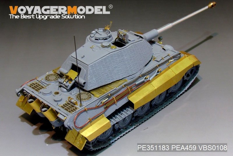 Voyager Model PE351183 WWII German King Tiger (Porsche Turret)（For DRAGON/ZVEZDA kit) 1/35 – Bild 10