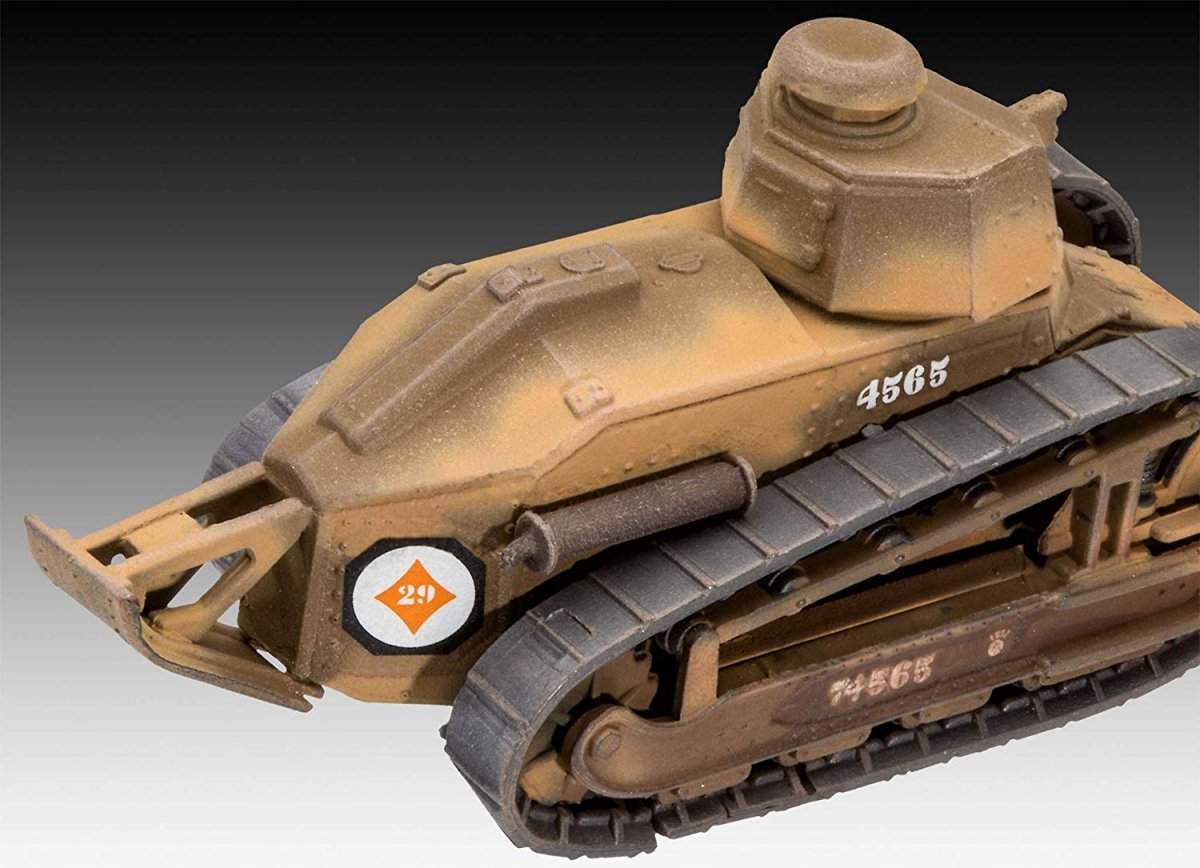 Revell 03278 Char. B.1 bis - Renault FT.17 1/76 – imagen 2