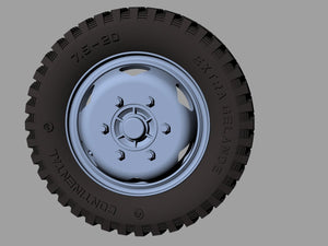 Panzer Art RE35-374 Opel Blitz road wheels early (gelande pattern) 1/35 – image 3
