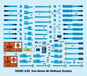 Trumpeter 01092 Iron Dome Air Defense System 1/35 – Bild 3