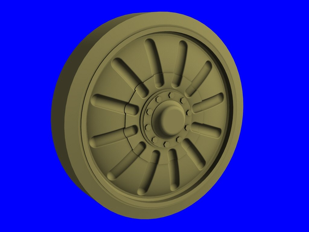 Panzer Art RE35-197 Road wheels for SAM-6 &amp;amp; ZSU-23-4 1/35