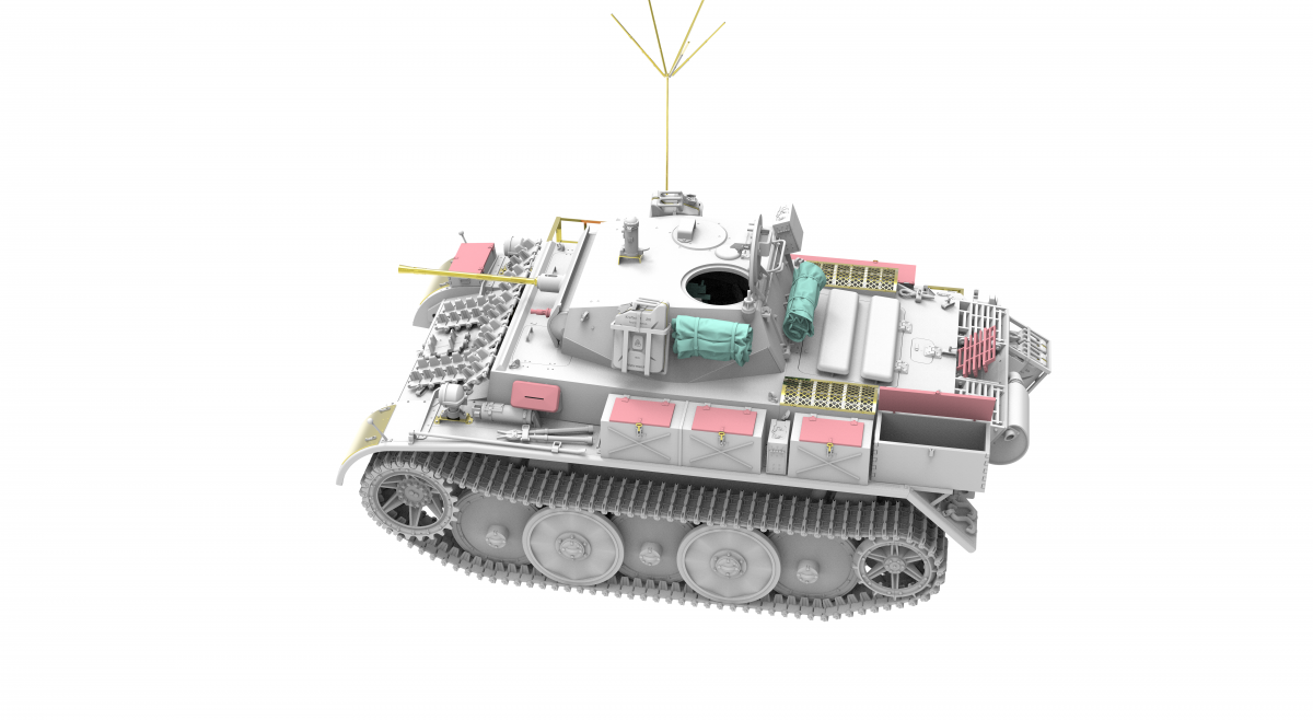 Border Model BT-018 Pz.Kpfw.II Ausf.L Luchs Late Production 1/35 – immagine 2