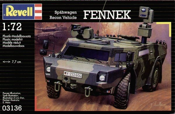 Revell 03136 Scout car Fennek 1/72