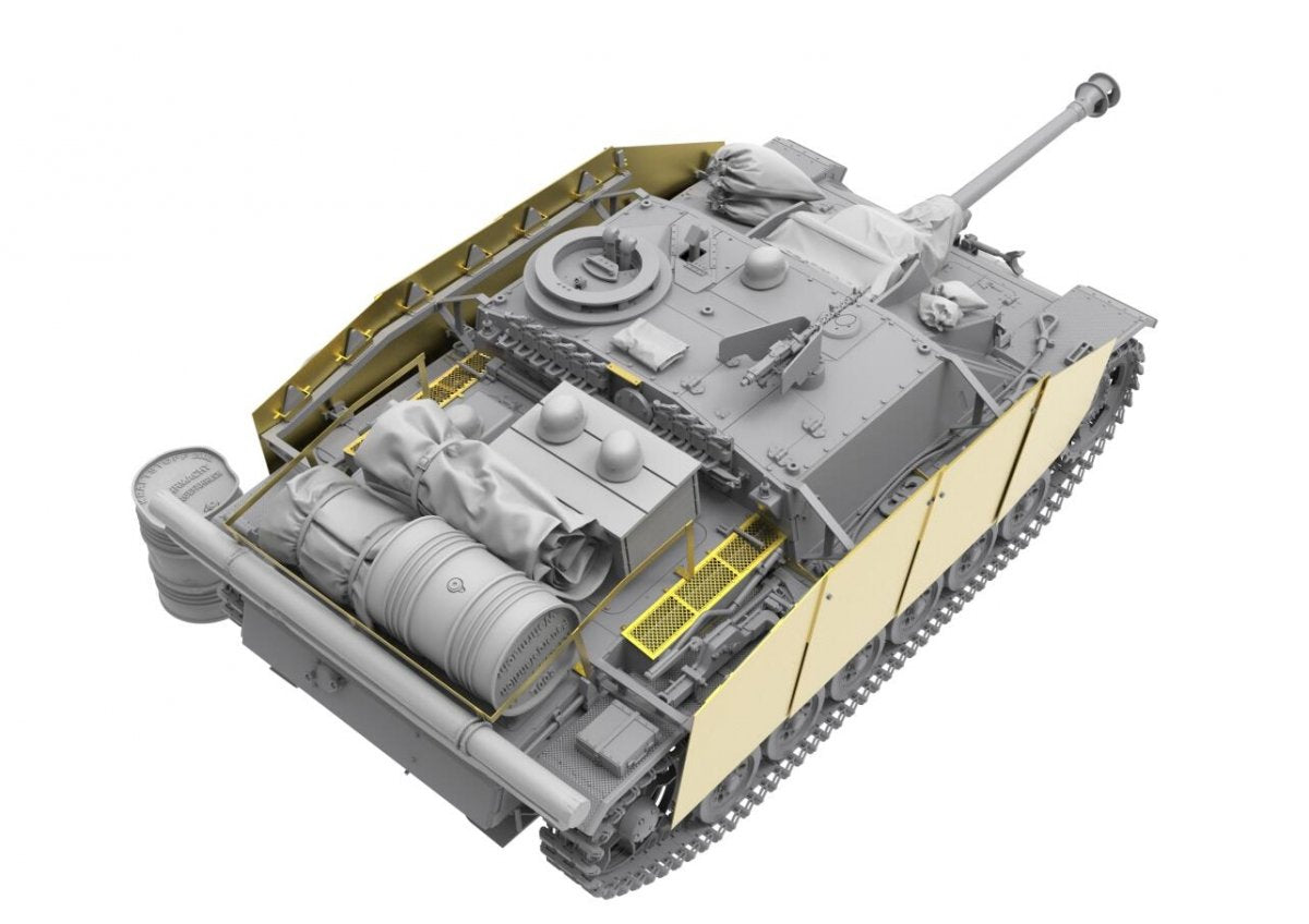 Maquette Border BT-020 StuG III Ausf. G, version tardive avec intérieur, échelle 1/35  – image 4