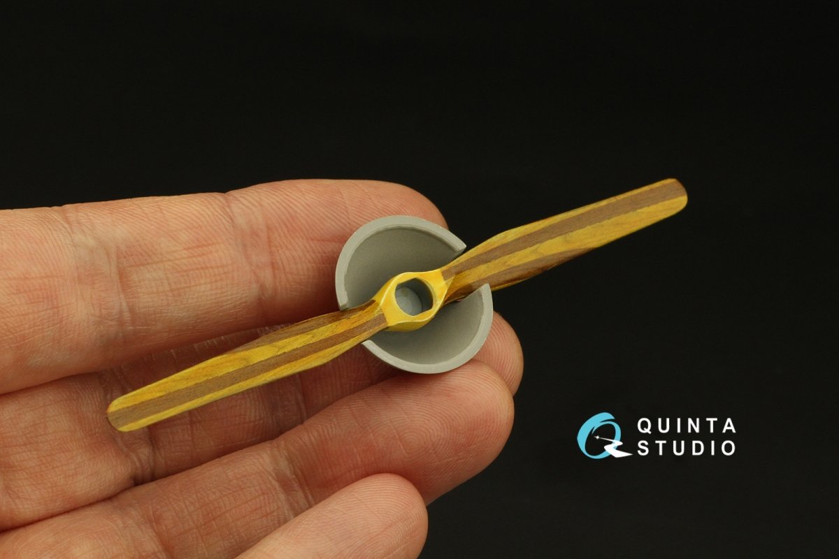 Quinta Studio QL32008 Wooden Propellers Axial (Wingnut Wings) 1/32 – Bild 7