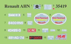 ICM 35419 AHN2 French truck 1/35 – immagine 3
