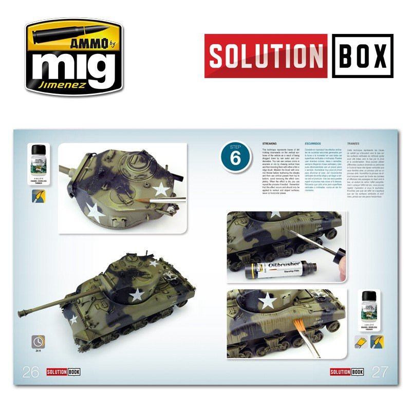 AMMO of Mig Jimenez 6500 WWII AMERICAN ETO SOLUTION BOOK (Multilingual) – Bild 4