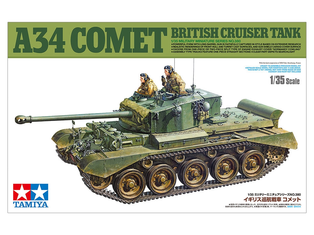 Tamiya 35380 British Cruiser Tank A34 Comet 1/35 – immagine 2