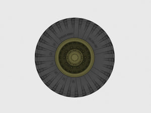 Panzer Art RE35-305 Matador/Dorchester/AEC Road wheels (Dunlop) 1/35 – immagine 3