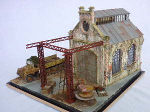 RT-Diorama 35292 Diorama-Base: &amp;quot;Railroad Shed&amp;quot; 1/35 – imagen 7