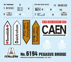 Italeri 6194 PEGASUS BRIDGE - D.Day 75Ann.1944-2019 - BATTLE SET 1/72 – image 3