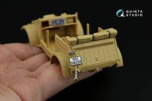 Quinta Studio QD35141 Kubelwagen Type 82 3D-Printed &amp;amp; coloured Interior on decal paper (Tamiya) 1/35 – Bild 7