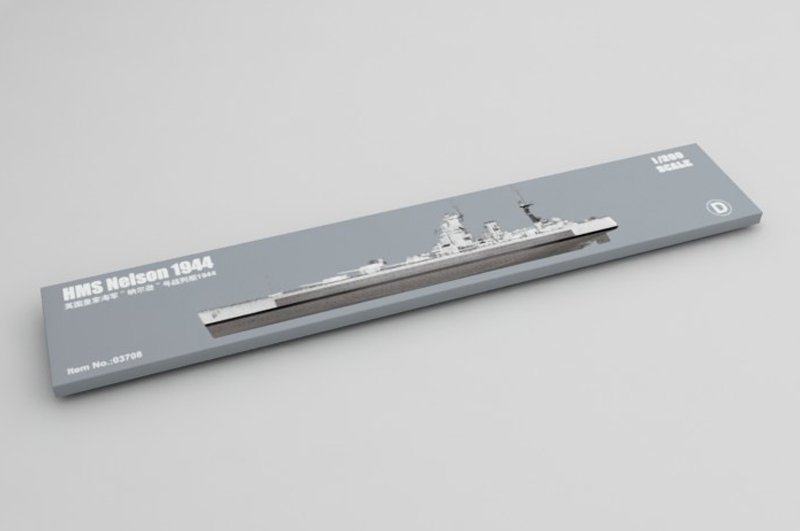 Trumpeter 03708 HMS Nelson 1944 1/200 – Bild 2
