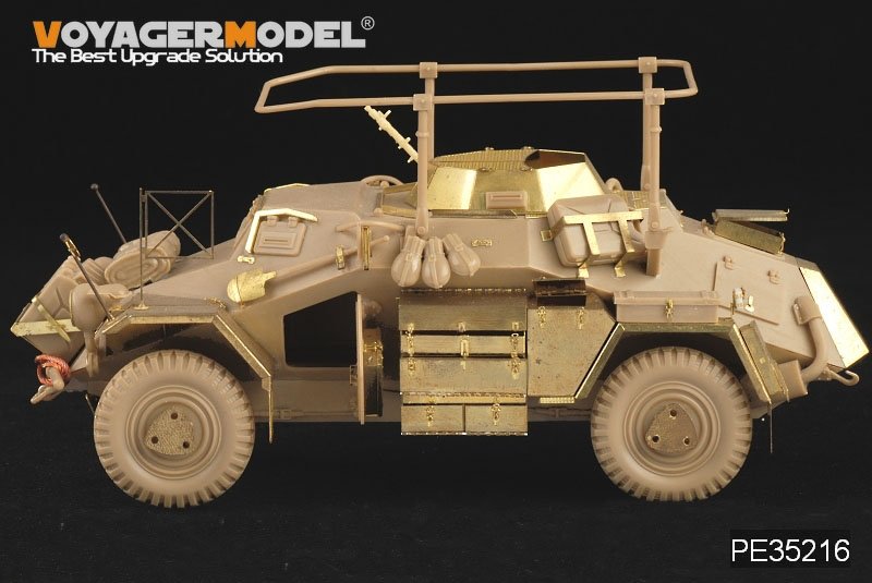 Voyager Model PE35216 WWII German Sd.Kfz.223 for TAMIYA 35268 1/35 – immagine 8