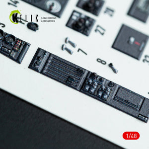 Kelik K48142 Do-217 K/M - interior 3D decals for ICM kit 1/48