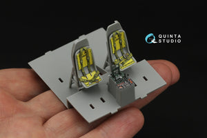 Intérieur imprimé en 3D et coloré sur papier décalcomanie pour Boeing B-17F (Quinta Studio QD48542, HK models, Eduard) à l&amp;#39;échelle 1/48 – image 10