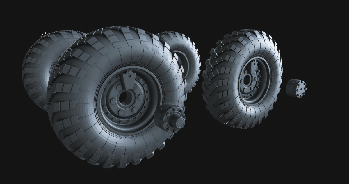 Panzer Art RE35-536 ZiL-157&amp;amp;BTR-152 road wheels 1/35 – immagine 5