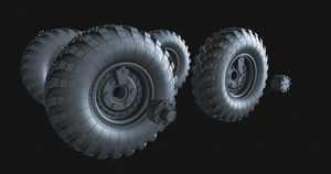 Panzer Art RE35-536 ZiL-157&amp;amp;BTR-152 road wheels 1/35 – immagine 5