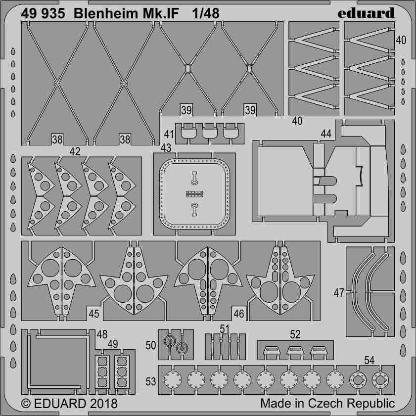Eduard 49935 Blenheim Mk. IF AIRFIX 1/48 – immagine 2