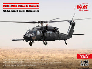 ICM 48360 MH-60L Black Hawk US Special Forces Helicopter 1/48 – Bild 2