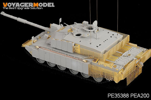 Voyager Model PEA200 Modern British Challenger 2 MBT slat amour (For TRUMPETER 001522) 1/35 – Bild 3