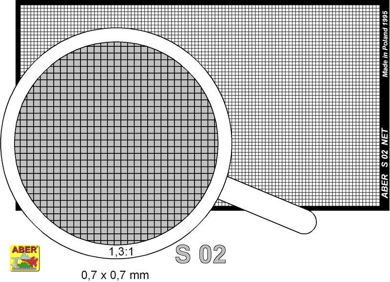 Aber S-02 Net 0,7 x 0,7 mm – immagine 2