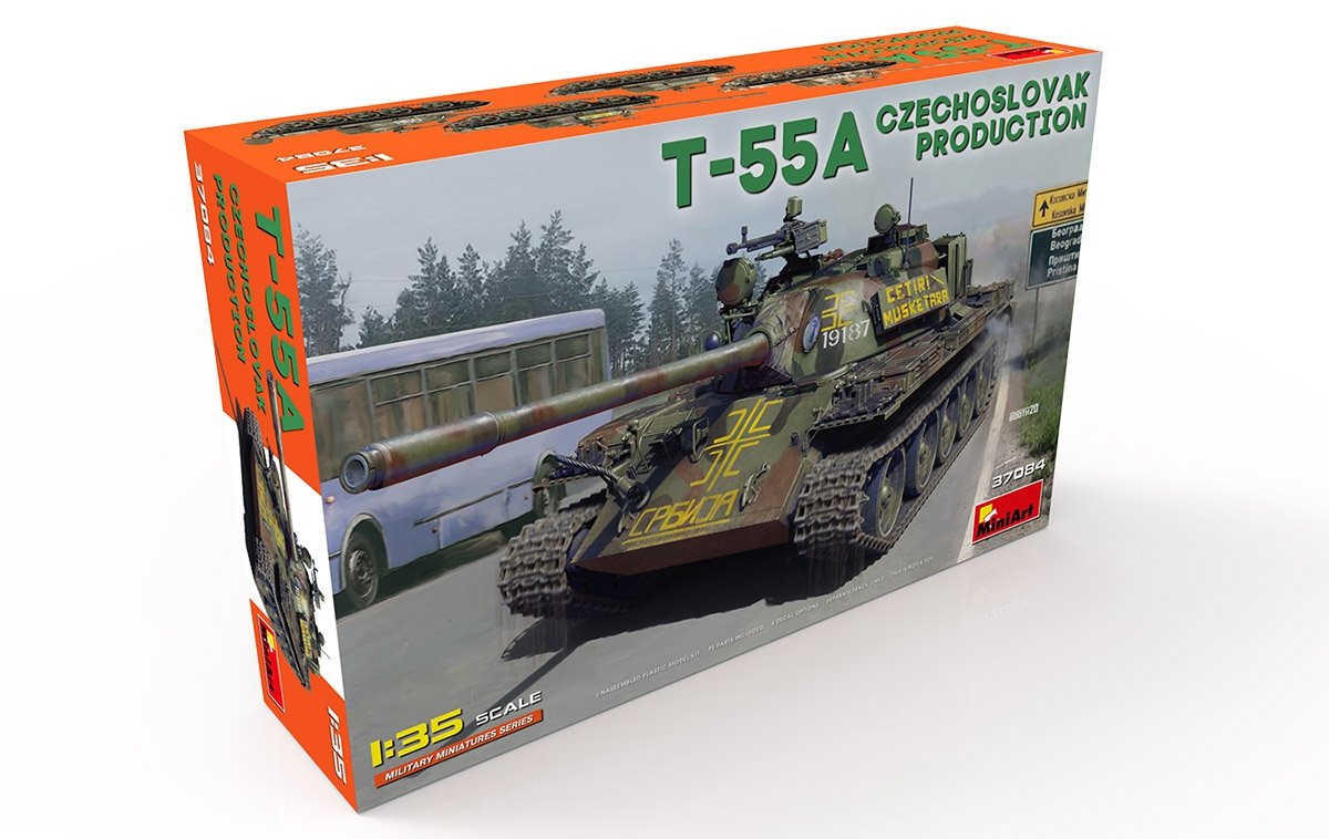Miniart 37084 T-55A CZECHOSLOVAK PRODUCTION 1/35 – Bild 2