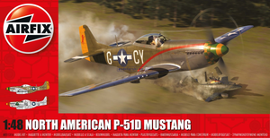 Airfix 05131A North American P-51D Mustang 1/48