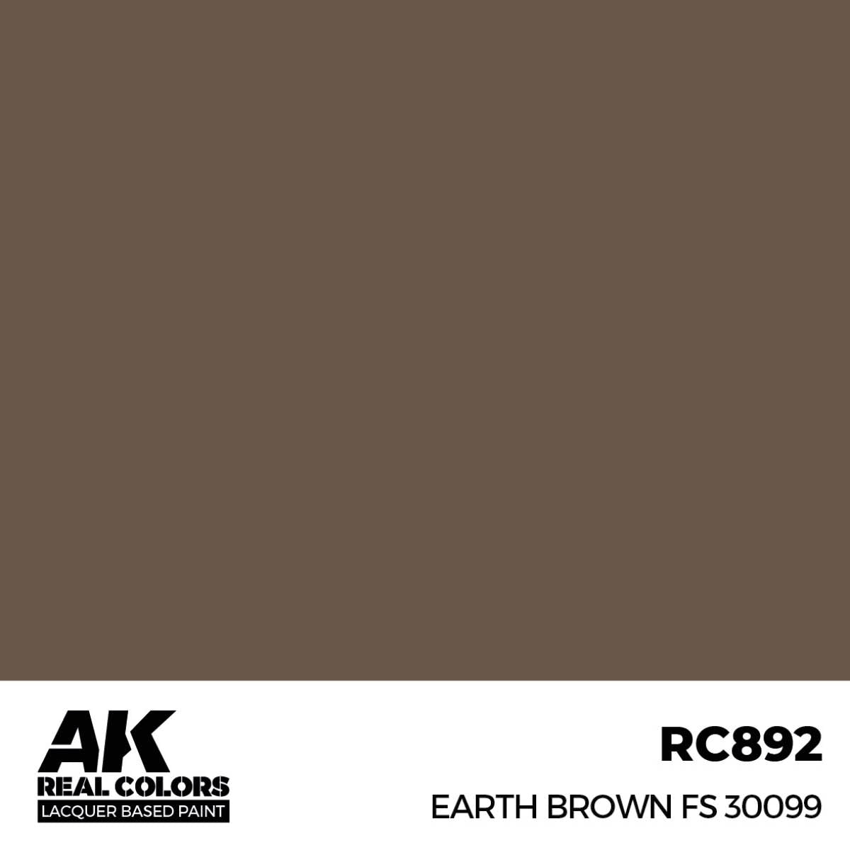 AK Interactive RC892 Earth Brown FS 30099 17 ml