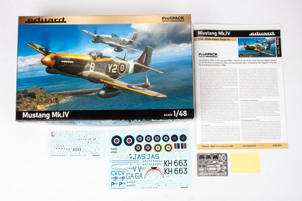 Eduard 82104 Mustang Mk.IV Profipack edition 1/48 – image 2